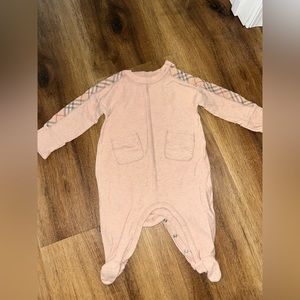 Burberry romper footie